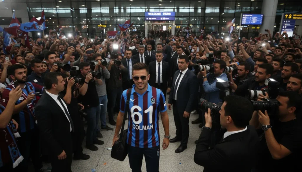 Bordo-Mavili Camiada Salah Çılgınlığı: Mısır Yıldızı Geldi